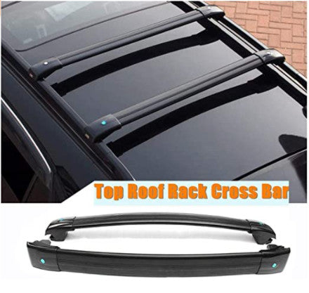 MotorFansClub Roof Rack Cross Bars Fit for Compatible with Jeep Cherokee 2014-2019 Crossbars Cargo Luggage Rack Rail (Doesn't Fit Grand Cherokee) (6823362035895)